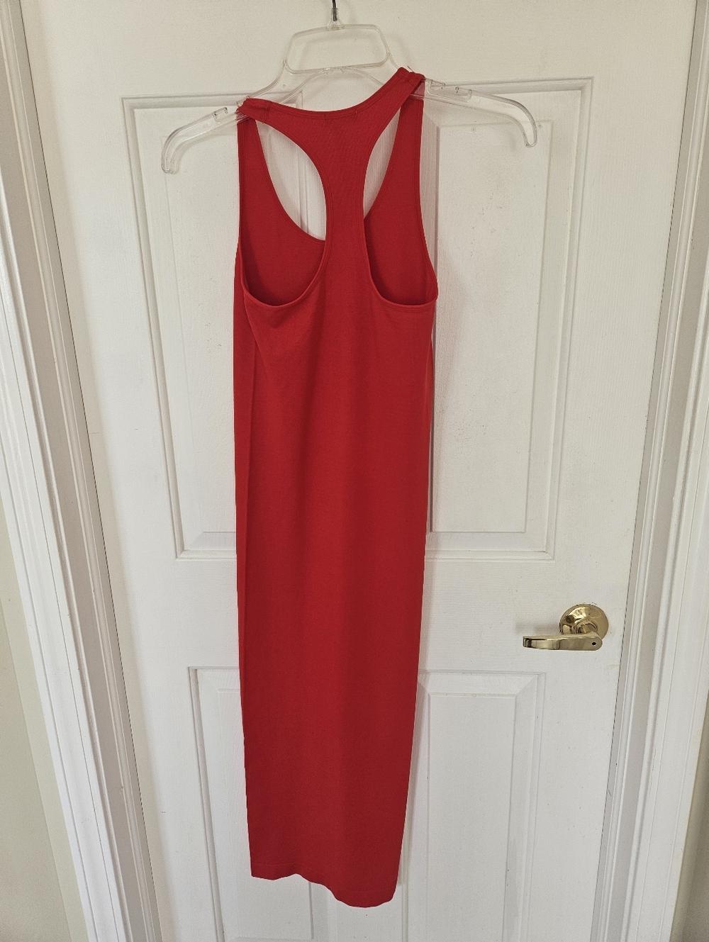 Red Racerback Maxi Dress - Picture 2 of 2